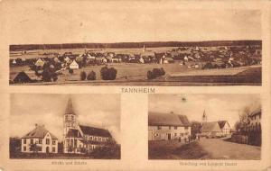 Tanheim Austria Church Street Scene Antique Postcard J45485