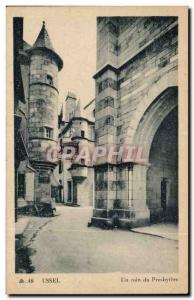 Old Postcard Tulle corner of the presbytery