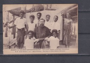 SOLOMON ISLANDS, MISSION des SALOMON SEPTENTRIONALES, FATHER LEON CHAIZE, c1920