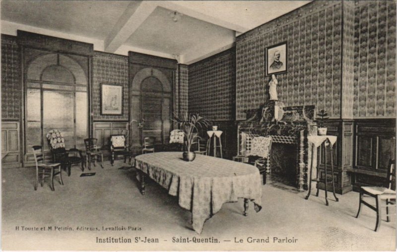 CPA Saint Quentin- Institution St Jean, Le Grand Parloir FRANCE (1046256)