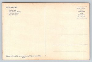 Budapest  Hungary  1928    Postcard