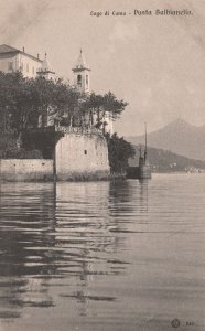 Vintage Postcard 1910's Lake Lago Di Como Punta Balbianello Lombard Italy IT