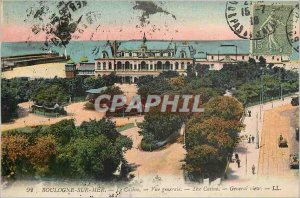 Old Postcard Boulogne Casino General view