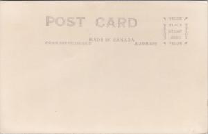 Near Dryden Ontario ON Ont. Man Woman Car Water Lake Unused RPPC Postcard E29