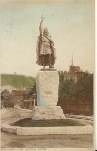 Hampshire Postcard - Winchester - King Alfred's Statue - TZ12065