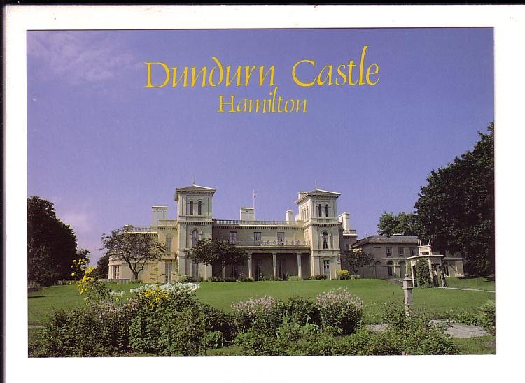 Dundurn Castle, Hamilton, Ontario, Large 5 X  7 inch Postcard