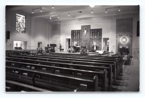 RPPC Interior View St Peter the Apostle RC Church River Edge NJ Postcard L16