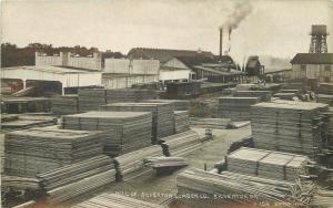 1910 Silverton Lumber Company Mill Logging Marion Oregon Drake RPPC Real Photo