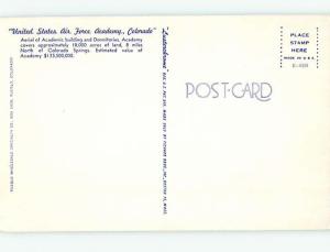 Pre-1980 SCHOOL BUILDING Usaf Academy - Colorado Springs Colorado CO J8067