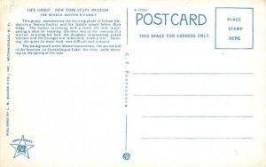 Iroquois Indian Exhibit Albany, New York Postcard