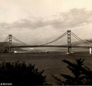 RPPC Golden Gate Bridge San Francisco, California Postcard Piggett 1267