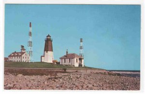 Point Judith Lighthouse Narragansett Rhode Island #2 postcard