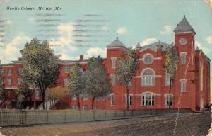 Mexico Missouri Hardin College Street View Antique Postcard K64480