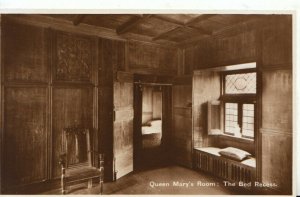 London Postcard - Queen Mary's Room - The Bed Recess - Real Photo - Ref 8148A