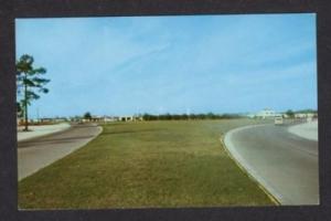 TX Traffic Circle Highway Hwy ORANGE TEXAS Postcard PC