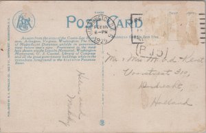 Washington DC From Arlington Virginia Vintage Postcard C207