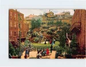 Postcard Gardens Adjoining Opera House And Teller House Central City CO USA