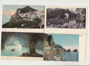 CAPRI ITALY 57 Vintage Postcards mostly pre-1920 (L5611)