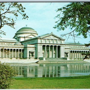 c1960s Chicago, IL Museum of Science Industry Beautiful Roman Architecture A236