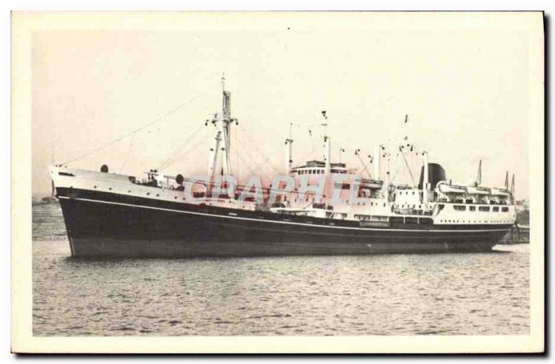 Postcard Old Ship Ship Maritime Imerina couriers and Gallieni