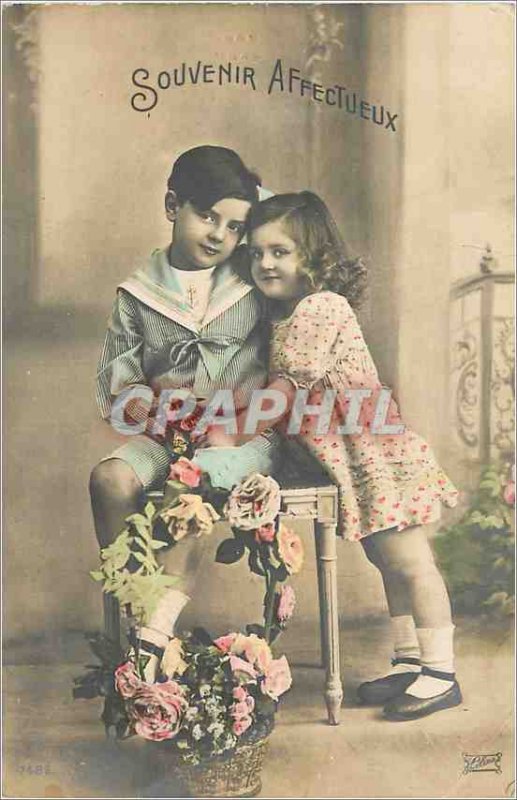 Old Postcard Children