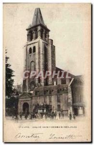 Paris - 6 - Saint Germain des Pres - Old Postcard