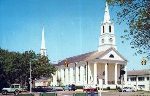 VINTAGE STANDARD SIZE POSTCARD PRESBYTERIAN CHURCH AT TALLAHASSEE FLORIDA