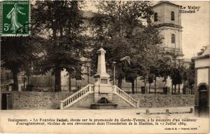 CPA YSSINGEAUX - La Fontaine Fuchet elevée sur la promenade du Garde - (658045)