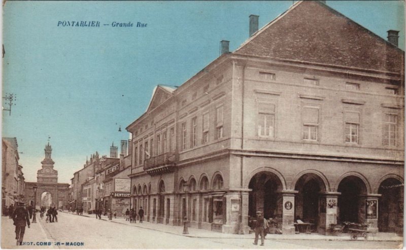 CPA PONTARLIER - Grande Rue (131348)