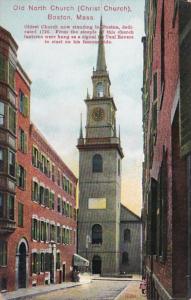 Massachusetts Boston Old North Church Christ Church