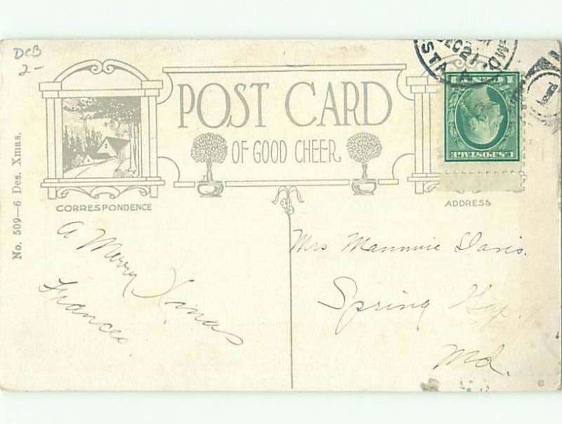 Pre-Linen Christmas GIRL AND BOY DANCING AB5338