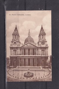 GREAT BRITAIN, LONDON, St. PAUL'S CATHEDRAL, c1910 Selfridge & Co. ppc., unused.