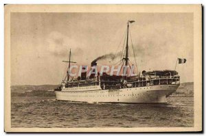 Old Postcard Boat Co. Cyp Fabre SS Canadian Ship