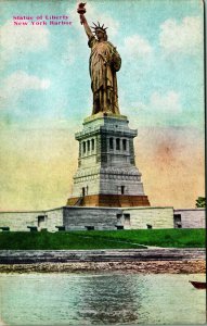 Statue of Liberty New York NY NYC UNP Unused 1910s DB  Postcard C3