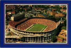 Aerial View Volunteers Football Stadium University of TN Knoxville Postcard I62