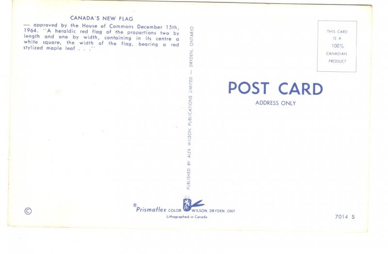 Canada`s New Flag, 1964