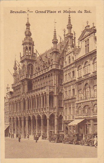 Belgium Brussels Grand Place et Maison du Roi