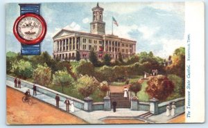 NASHVILLE, Tennessee TN  ~ STATE CAPITOL 1910s  Davidson County TUCK Postcard