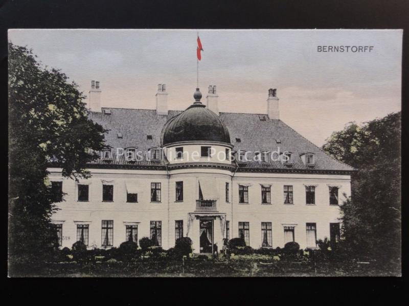 Denmark: BERNSTORFF PALACE - Old UB Postcard