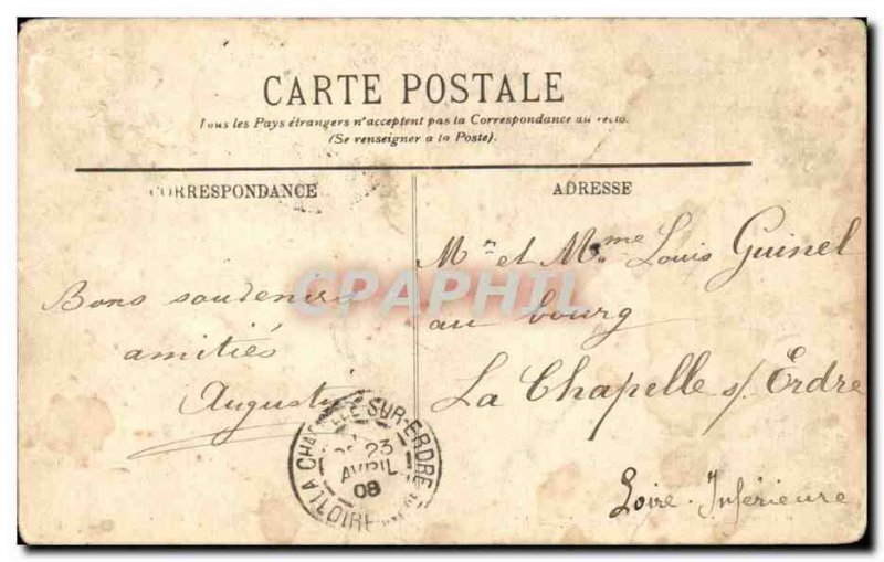 Old Postcard Paris Concorde Square