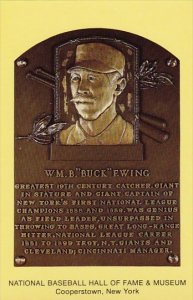W M B Buck Ewing Baseball Hall Of Fame & Museum Cooperstown New York
