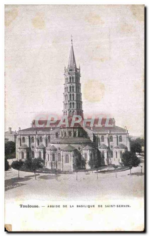 Postcard From Old Toulouse Apse Basilica Of St. Sernin Advertisement Milk of ...