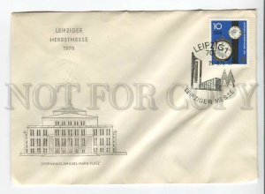 445516 EAST GERMANY GDR 1970 year FDC Fair in Leipzig