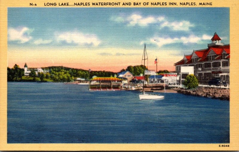 Maine Naples Long Lake Naples Waterfront and Bay Of Naples Inn