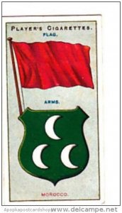 Player Cigarette Card Flags &  Emblems No 33 Morocco