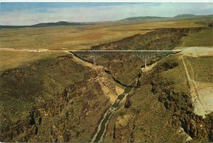 Rio Grande Gorge Bridge North-West of Taos New Mexico Vintage Postcard