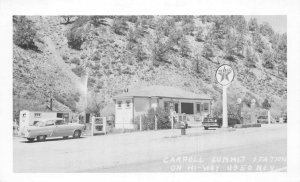 Carroll Summit Station Nevada Texaco Gas Station Vintage Postcard AA60535