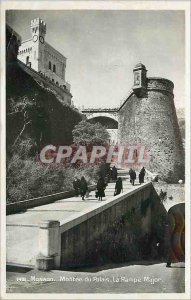 Postcard Modern Montee Monaco Palace The Major ramp