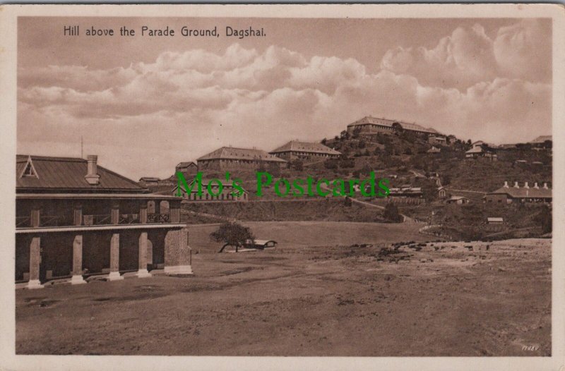 India Postcard - Dagshai, Hill Above The Parade Ground   RS37237