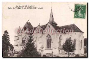 Postcard Old Camp Church of Mailly Grand Trouan